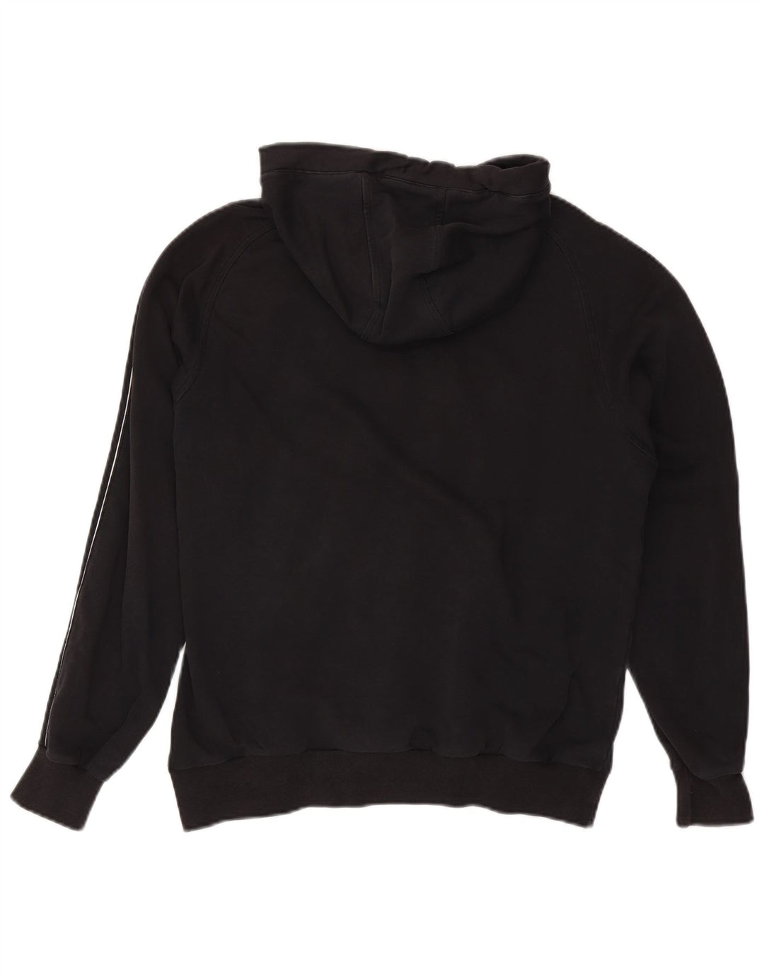 CHAMPION Sudadera con capucha gráfica para hombre Jersey grande de algodón negro