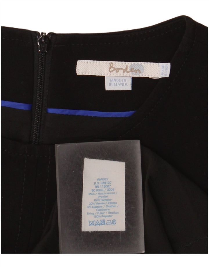 Boden Vestido tubo para mujer UK 44 Grande Poliéster negro