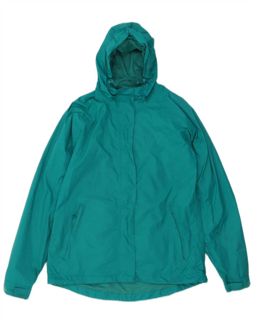 MOUNTAIN WAREHOUSE Chaqueta impermeable con capucha para mujer UK 10 Small Turquesa