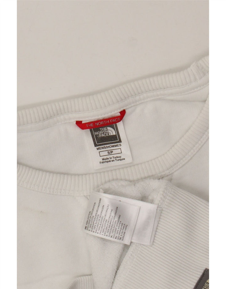 THE NORTH FACE Sudadera gráfica para hombre Jumper Small White Cotton