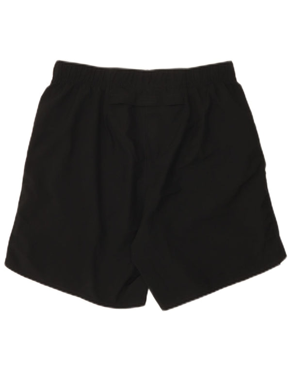 Nike - Pantalones cortos deportivos Dri Fit para mujer, talla 10, poliéster negro pequeño