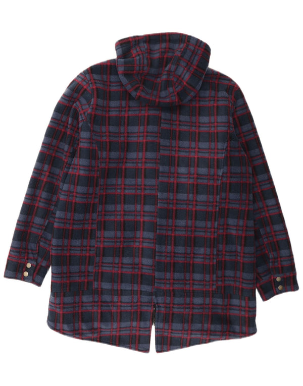 Cotton Traders Parka con capucha para mujer, talla 40, talla grande, color azul marino