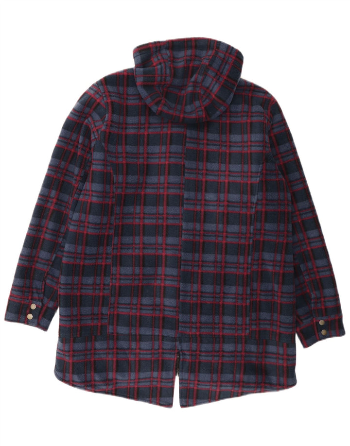 Cotton Traders Parka con capucha para mujer, talla 40, talla grande, color azul marino