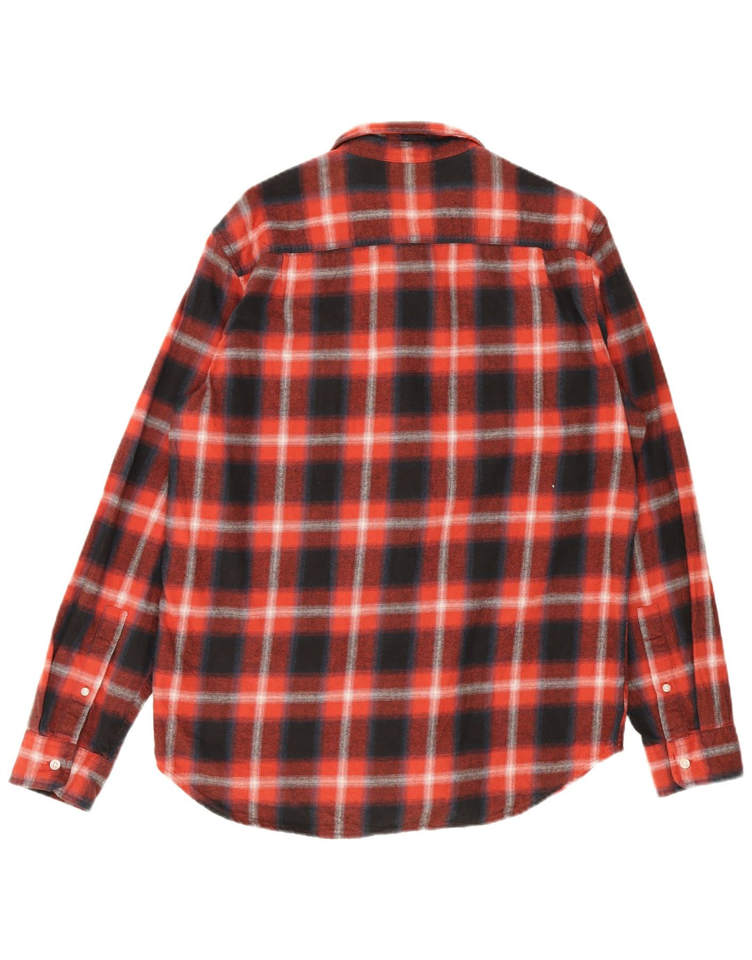 Timberland Camisa de franela de ajuste regular para hombre Algodón a cuadros azul marino grande