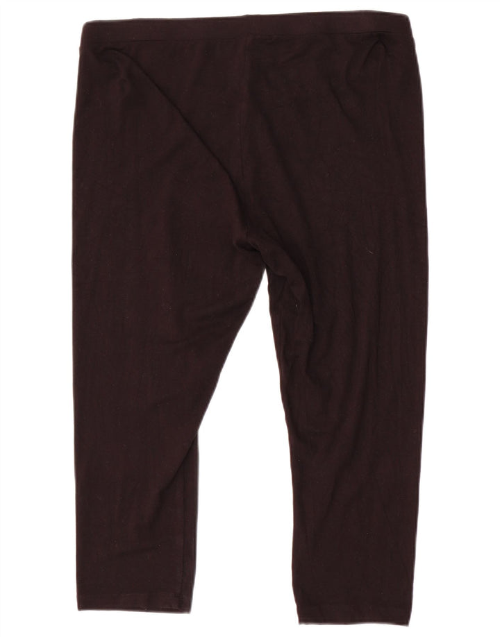 Marks & Spencer Leggings Capri para Mujer UK 10 Small Viscosa Negra