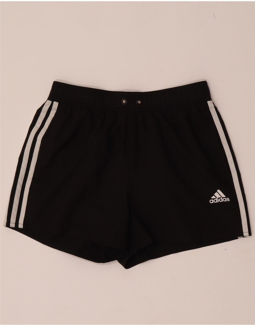 Adidas Hombre Pantalones Cortos Deportivos Pequeño Poliéster Negro