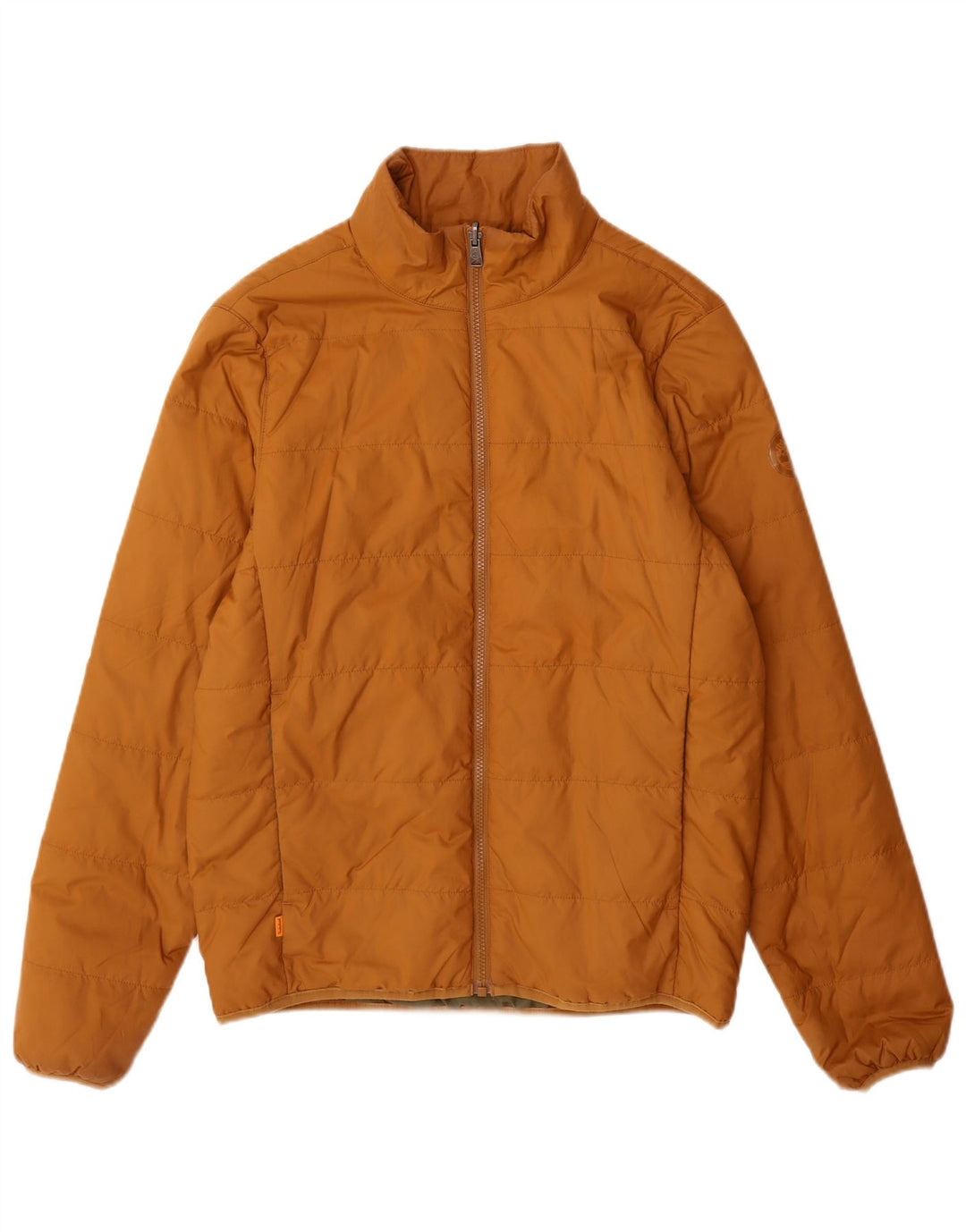 Timberland Chaqueta acolchada extragrande para hombre UK 36 Small Marrón Poliéster