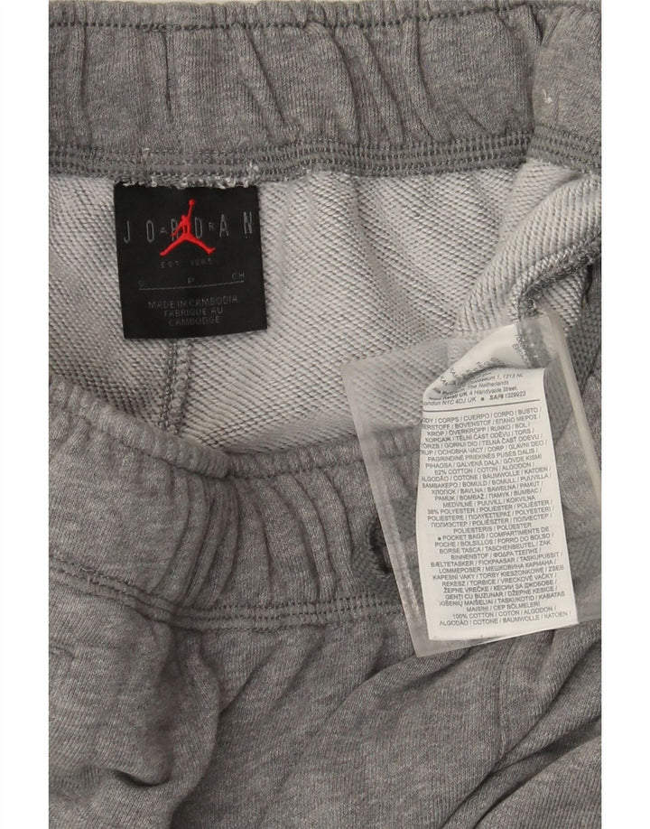 Jordan Hombre Pantalones De Chándal Joggers Small Gris Algodón