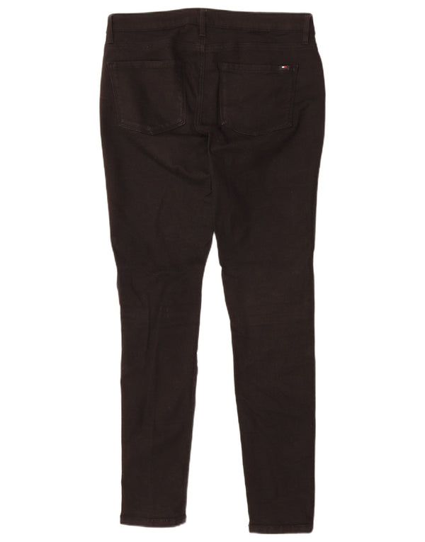 Tommy Hilfiger Mujer Como LW Jegging Jeans W30 L32 Algodón Negro