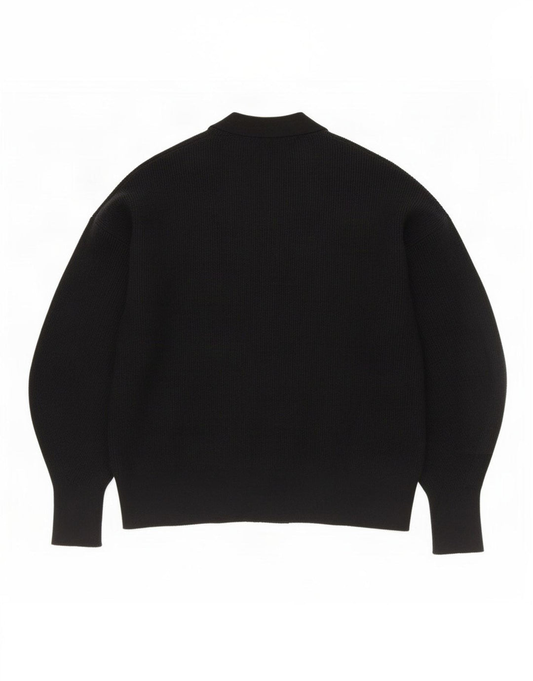 Zara Mujer Cárdigan Suéter UK 44 Mediano Negro