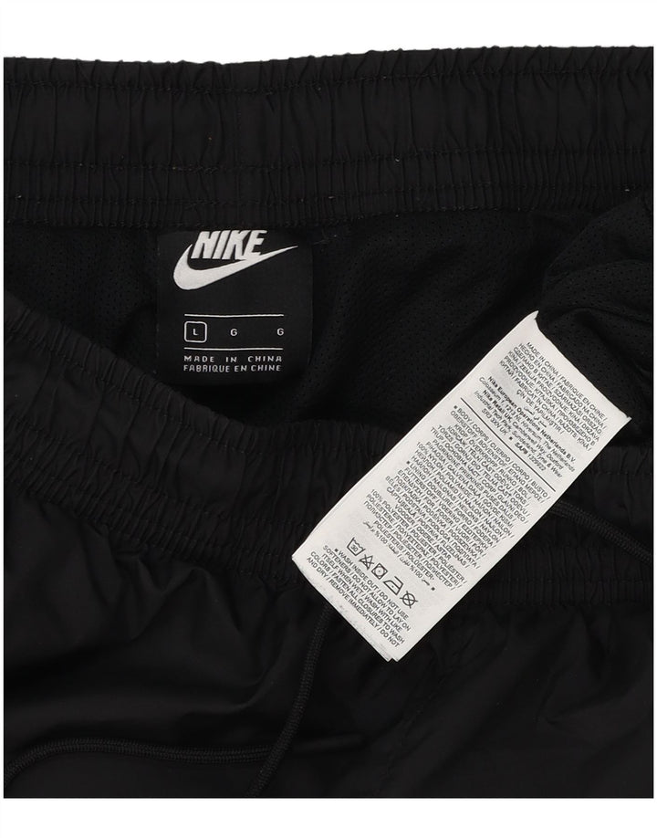 Nike - Pantalones de chándal para hombre, color negro, poliéster