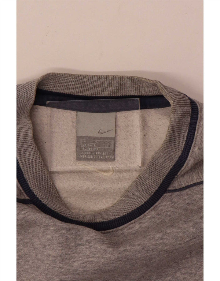 Nike Boys Graphic Sudadera Jumper 12-13 años Grande Gris Moteado
