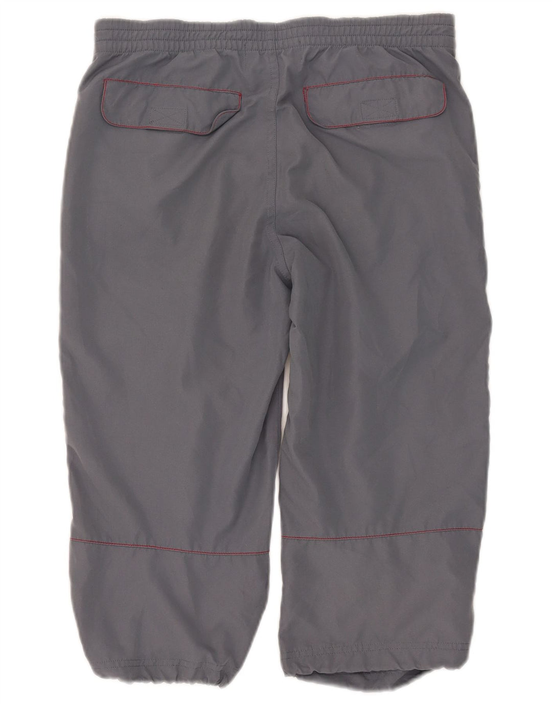 Kappa Pantalones Capri para Hombre Pequeños W29 L18 Poliéster Gris