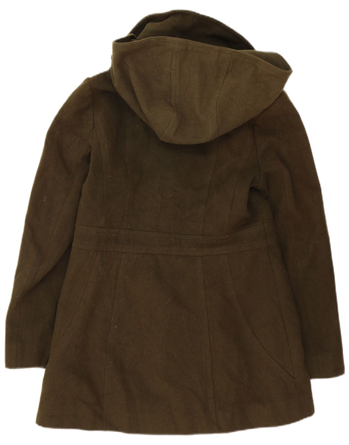 Nautica Abrigo con capucha y doble botonadura para mujer UK 12 Medium Khaki Classic