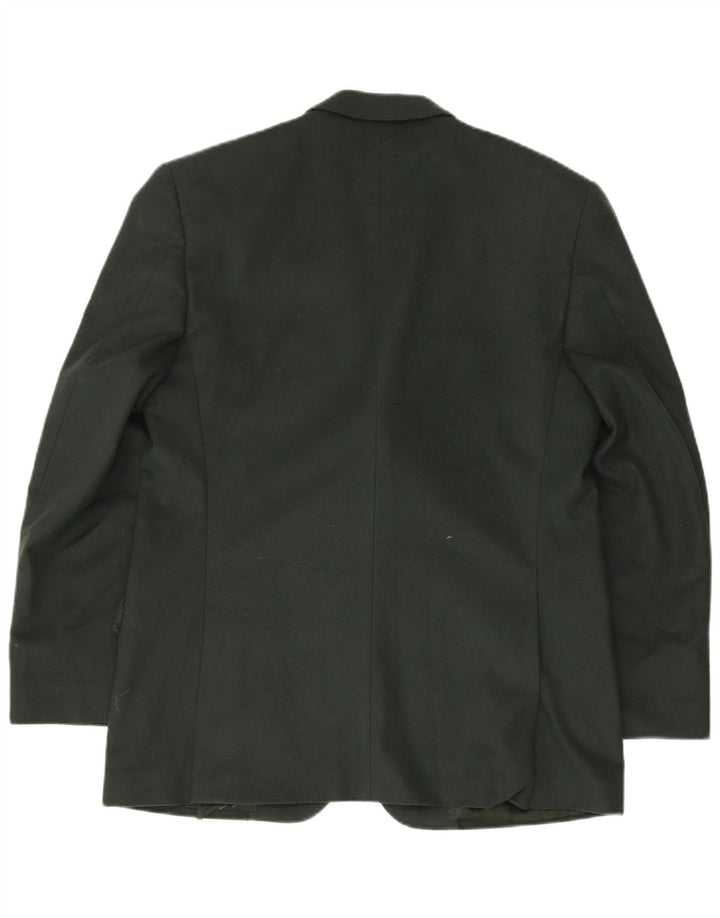 Pierre Cardin Chaqueta tipo blazer de 3 botones para hombre IT 50 Large Lana caqui