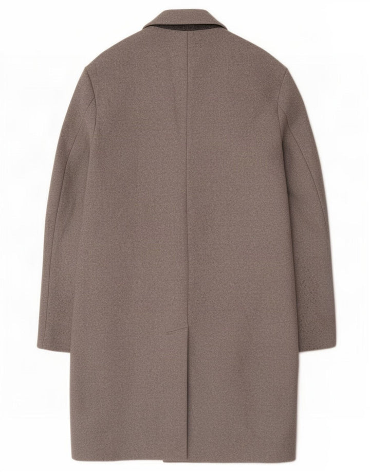 Zara Hombre Abrigo UK 44 Gris Medio