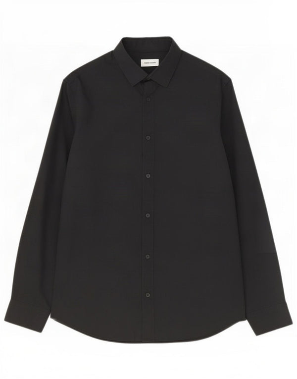 Camisa Jack & Jones Hombre Small Algodón Negro