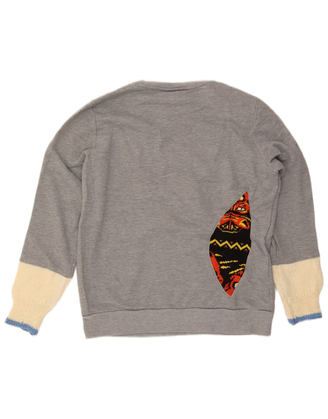Fila Sudadera gráfica para mujer Jumper UK 46 Large Grey Colourblock