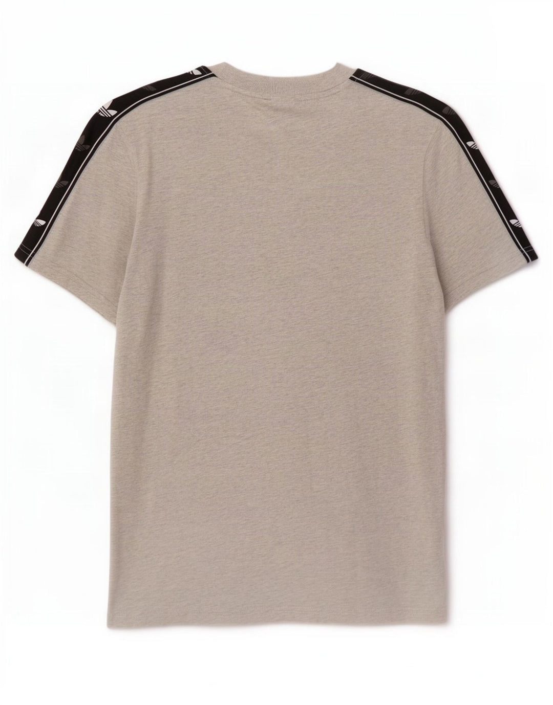 Adidas Hombre Camiseta Gráfica Top Gris Medio Colorblock