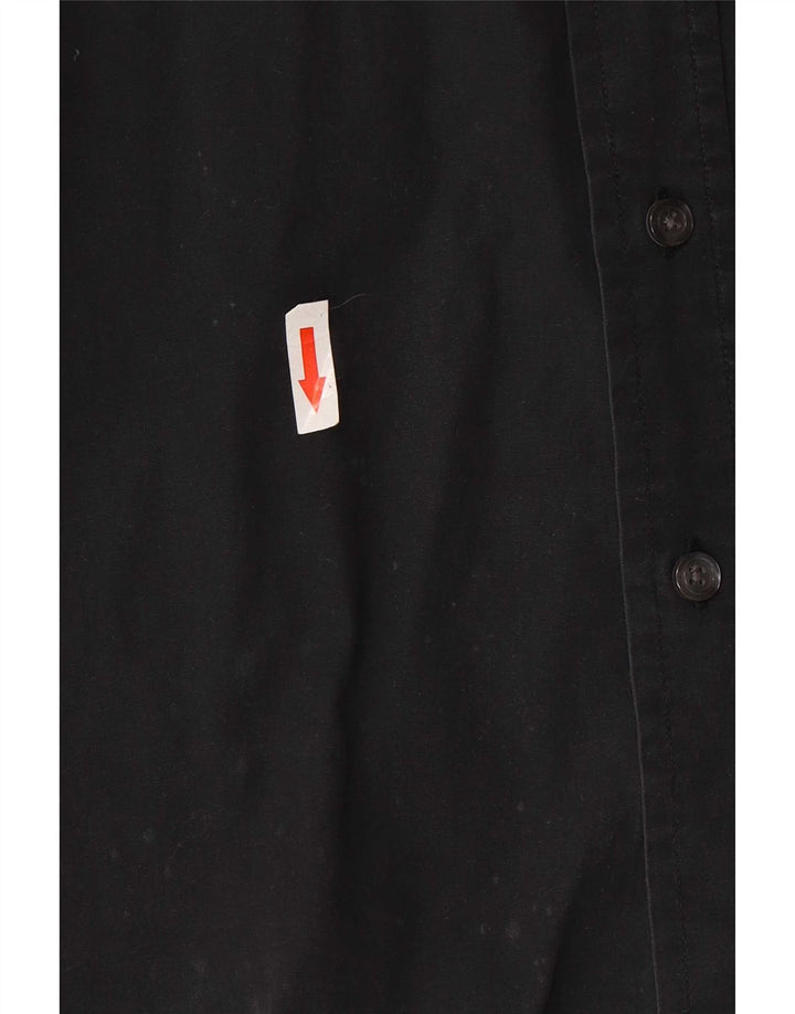 Camisa Benetton Hombre Mediano Negro