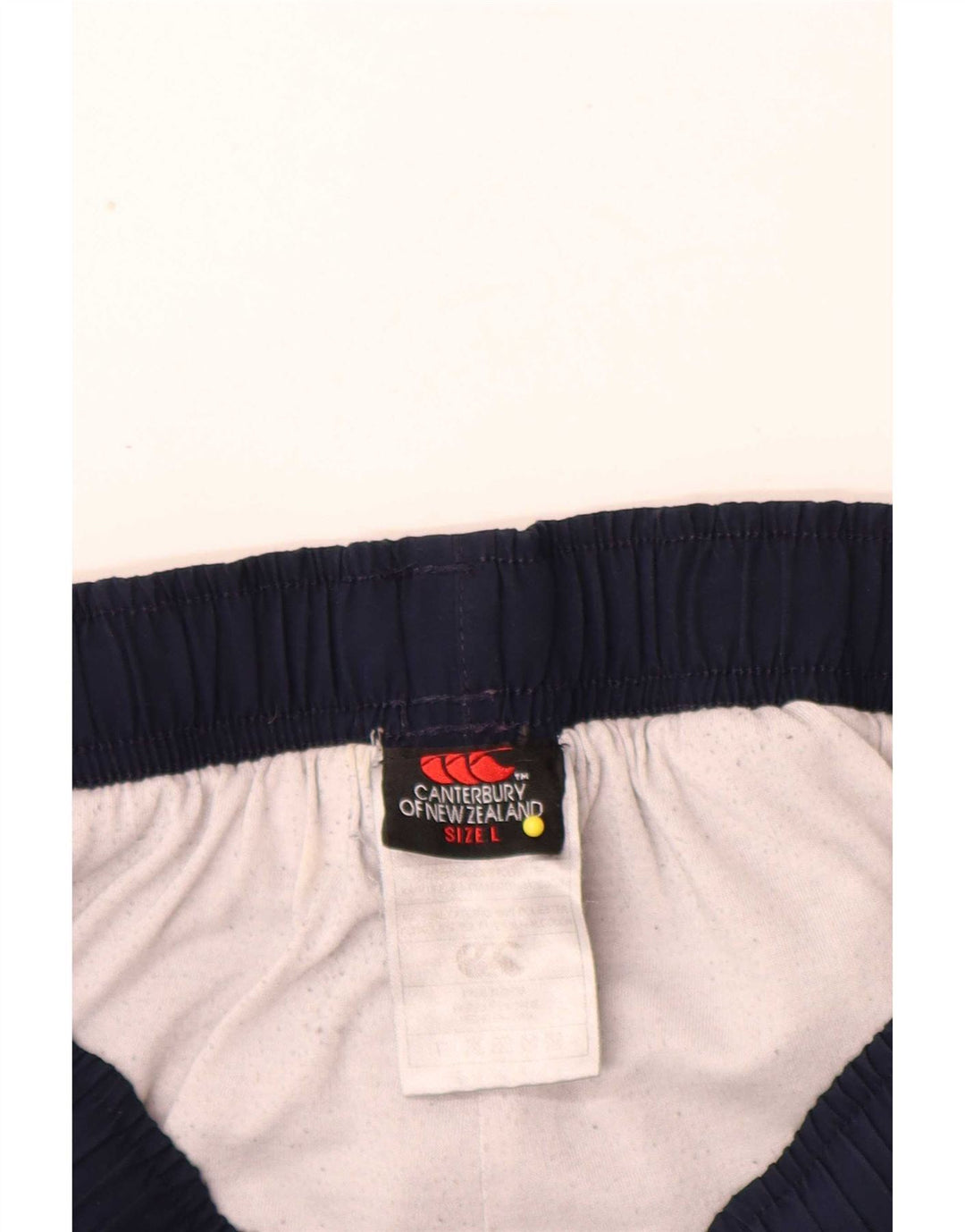Canterbury Pantalones cortavientos gráficos para hombre Poliéster azul marino grande