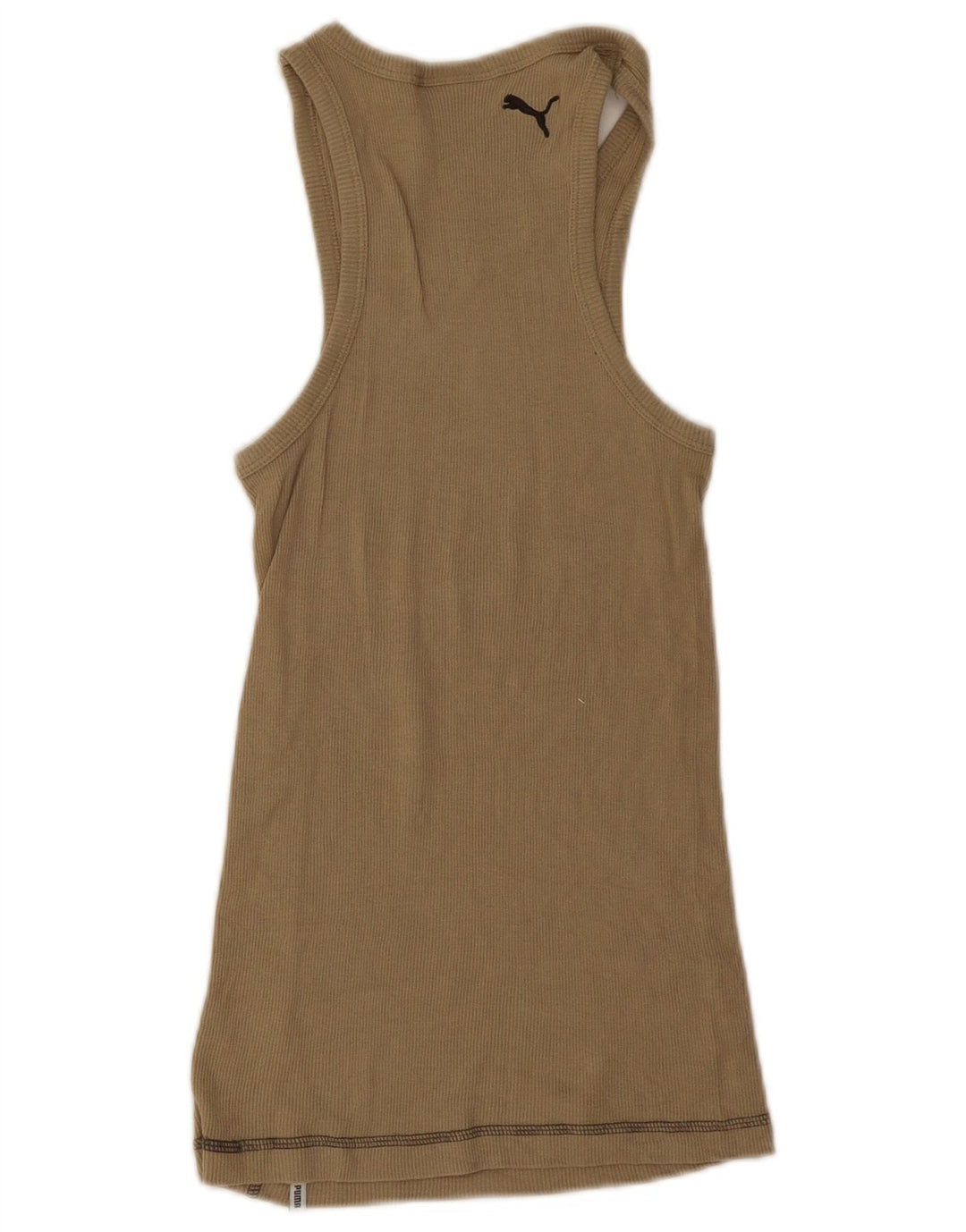 Puma Mujer Chaleco Top UK 8 Pequeño Marrón