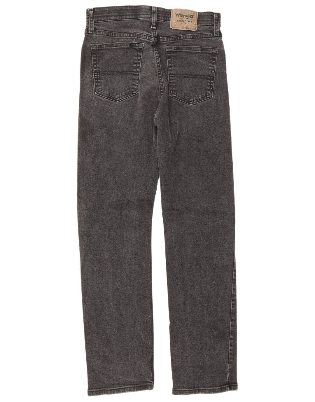 Wrangler Vaqueros rectos para hombre W28 L30 Algodón gris