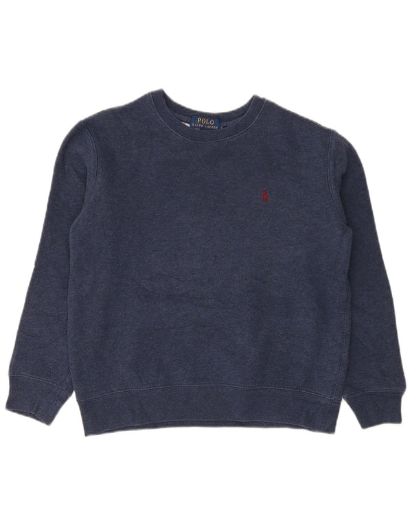 Polo Ralph Lauren Sudadera para niño Jumper 10-11 años Mediano Azul Marino