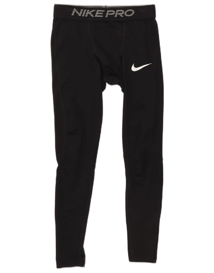 Nike Dri Fit Graphic Leggings para hombre, talla pequeña, color negro