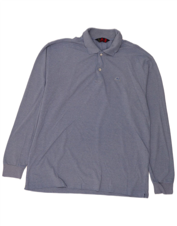 Kappa Polo Hombre XL Algodón Azul