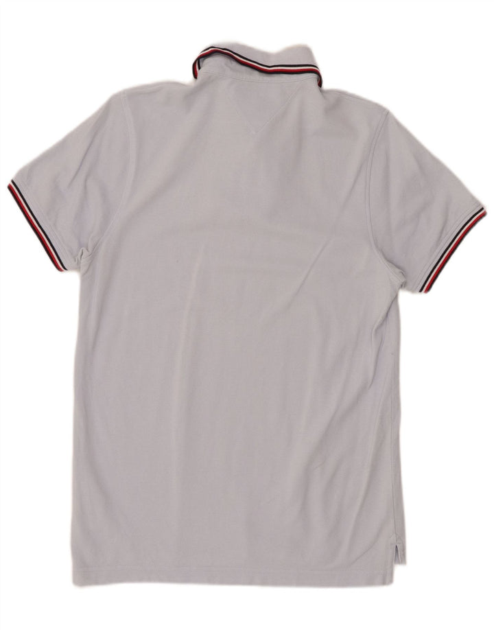 TOMMY HILFIGER Polo Slim Fit para Hombre Algodón Azul Pequeño