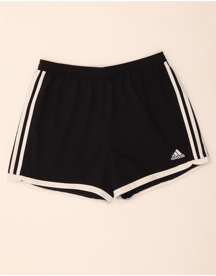 Adidas Mujer Climacool Sport Shorts UK 12/14 Mediano Negro Poliéster