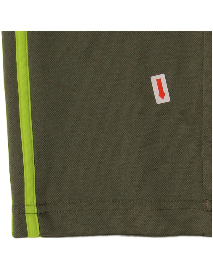 ADIDAS Pantalones de chándal Climalite para niño 11-12 años Caqui Poliéster