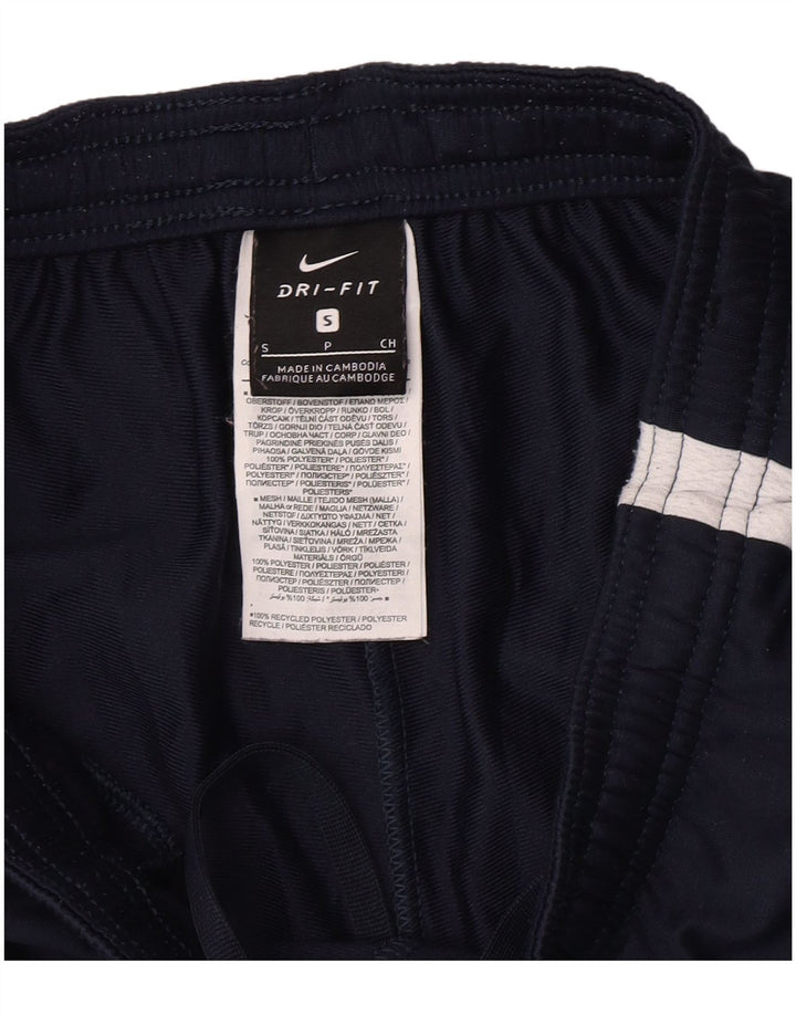Nike - Pantalones de chándal Dri Fit para hombre (talla pequeña), color azul marino, poliéster