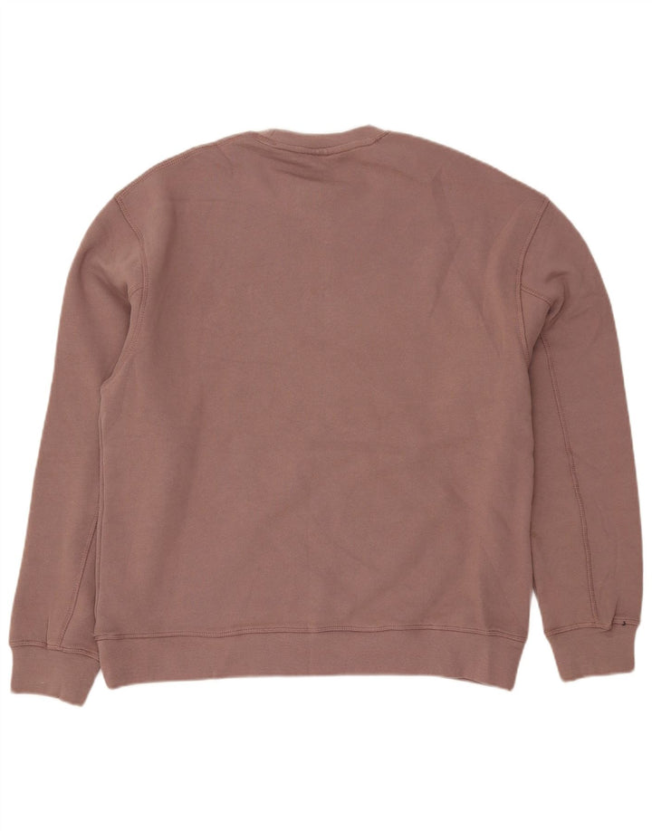 TOPSHOP Sudadera extragrande para mujer, talla 40, algodón rosa medio