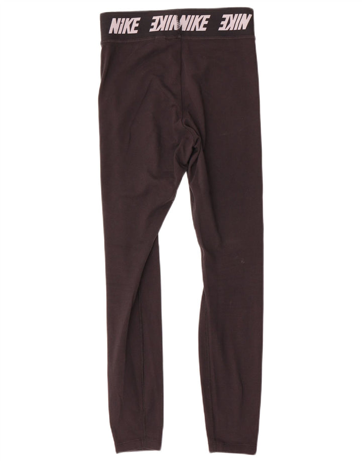 Nike Leggings gráficos para mujer UK 8 Small Negro