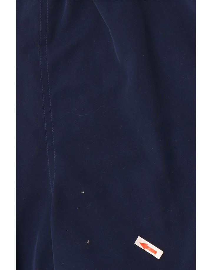 Adidas - Pantalones cortos deportivos para hombre, talla grande, poliéster, color azul marino