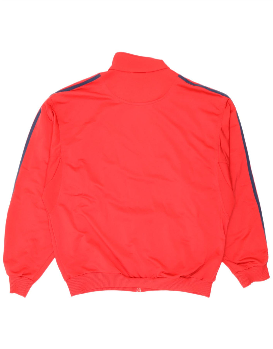 Adidas - Chaqueta de chándal para hombre, talla 44/46, poliéster rojo grande