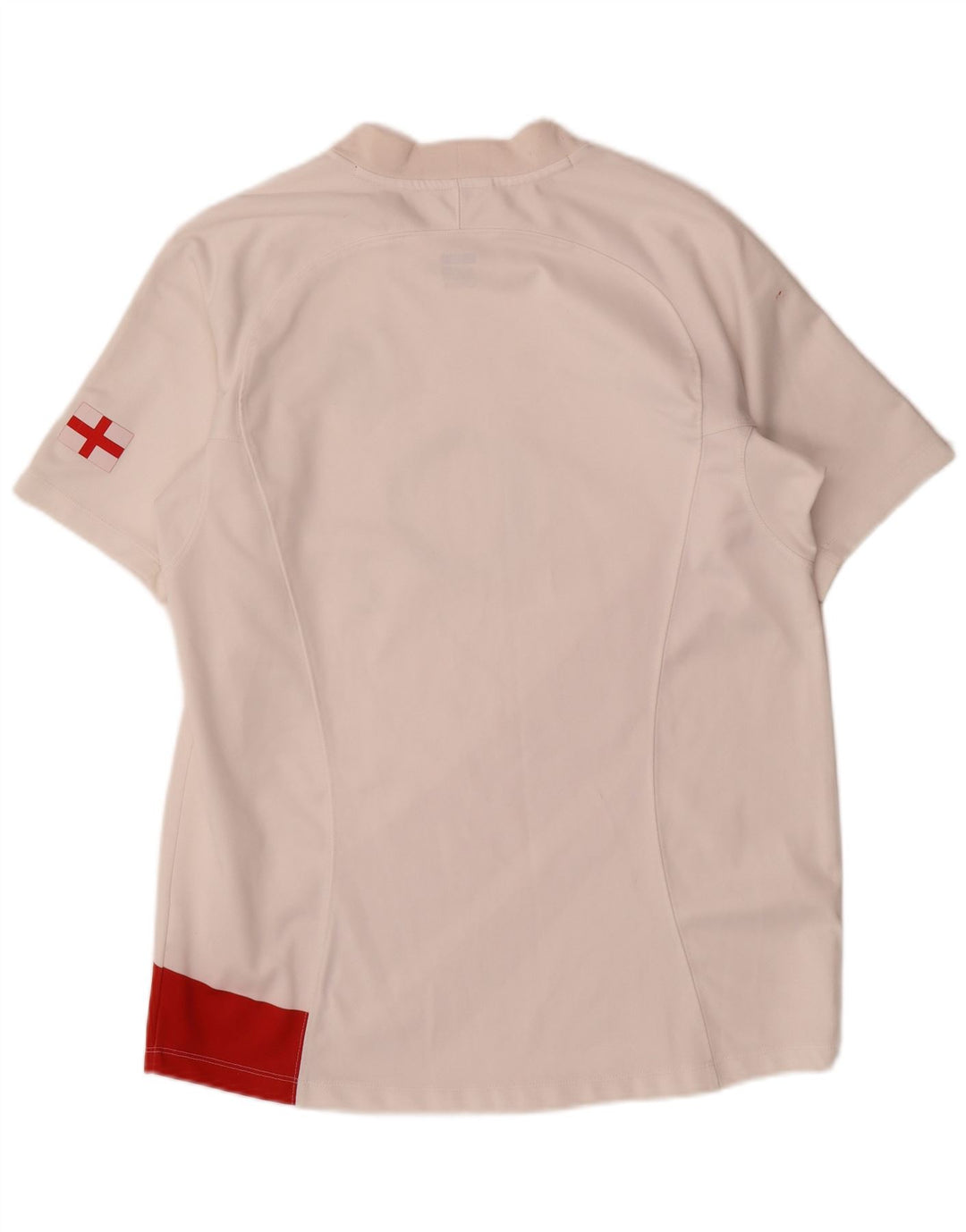 Nike Camiseta gráfica para hombre Top medio blanco color block Poliéster