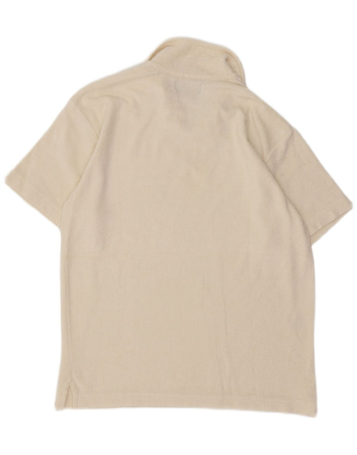 Polo Lee Para Hombre De Algodón Blanco Roto Grande