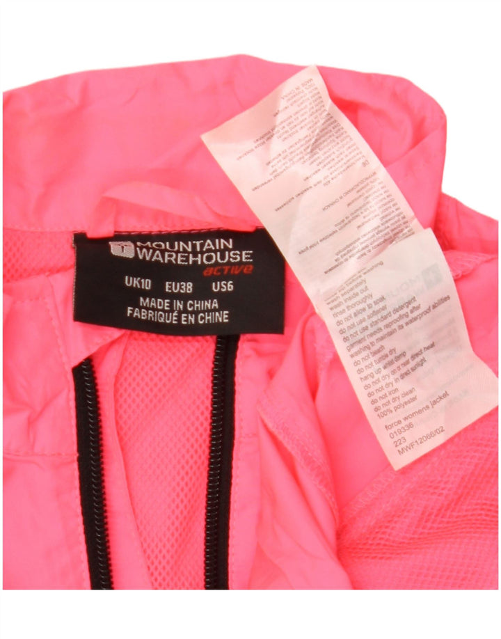 Chaqueta superior de chándal para mujer Mountain Warehouse UK 10 Small Pink Poliéster