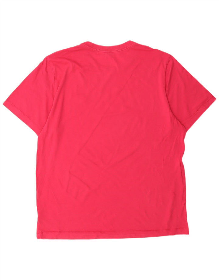 Camiseta Nike Mujer Top Grande Rosa Algodón