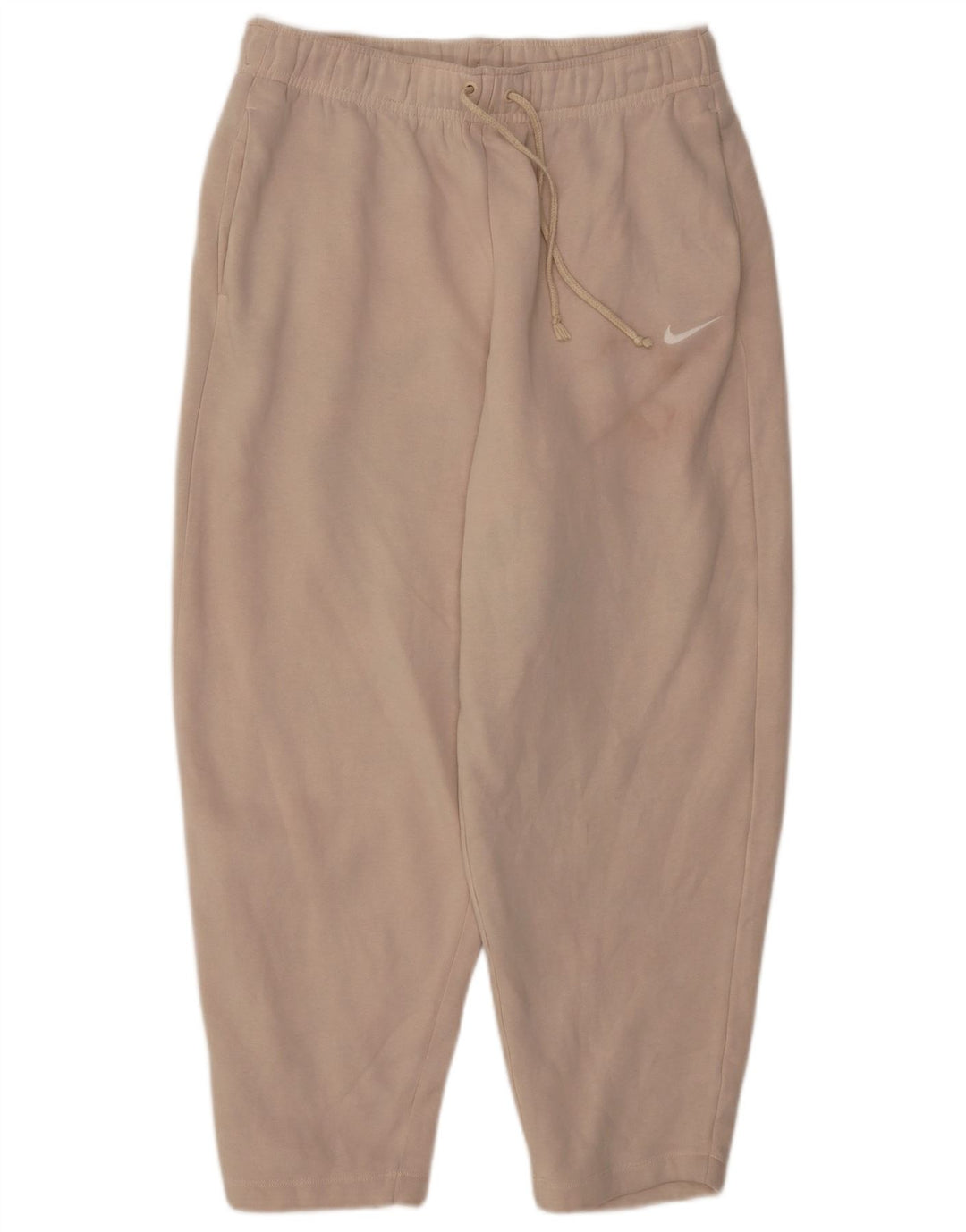 Nike Pantalones de chándal para mujer UK 44 Algodón beige medio
