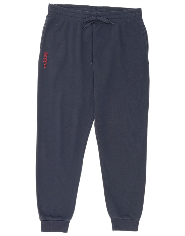 Kappa Pantalón Chándal Hombre Joggers 2XL Azul Marino Poliéster