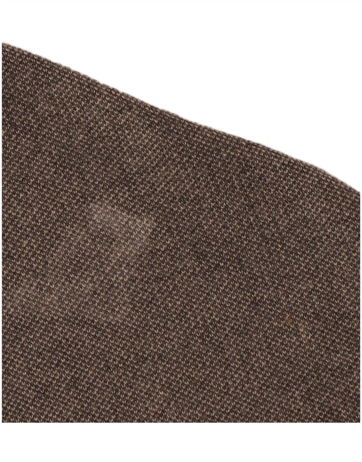 Massimo Dutti Cárdigan Extragrande de Manga 3/4 para Mujer UK 40 Small Gris