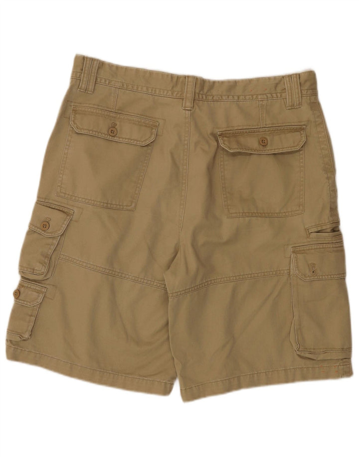 IZOD Pantalones cortos cargo para hombre W36 Algodón beige grande