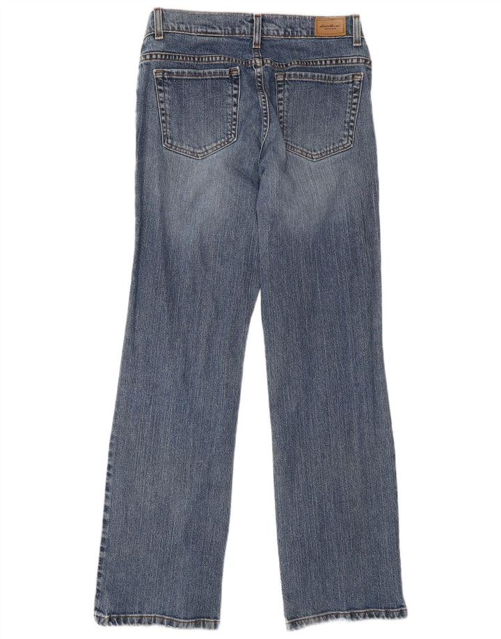 Eddie Bauer Jeans Bootcut para Mujer US 8 Medium W28 L32 Algodón Azul