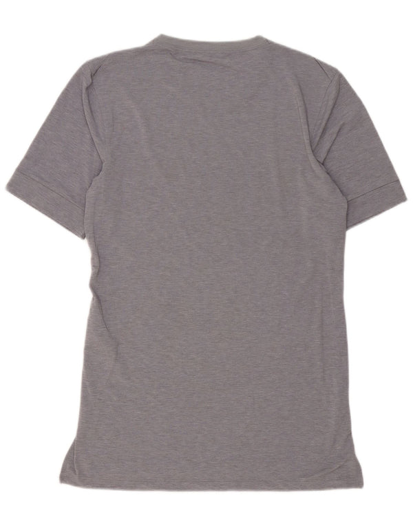 Puma Camiseta alta para hombre Top Small Gris Poliéster