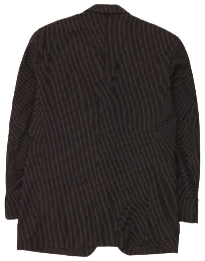 Chaps Ralph Lauren Chaqueta tipo blazer de 3 botones para hombre UK 42 XL Lana gris a rayas