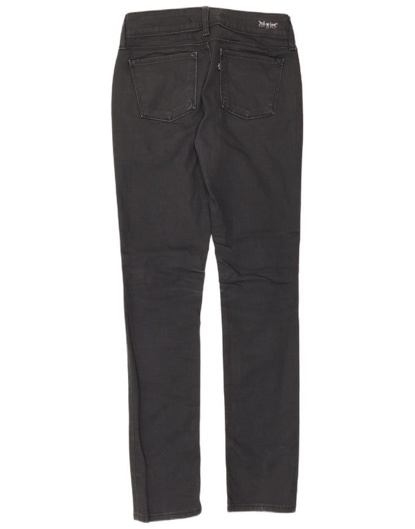 Levi's Vaqueros Slim Mujer W28 L32 Algodón Negro